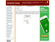 Tablet Screenshot of hamsterland.com